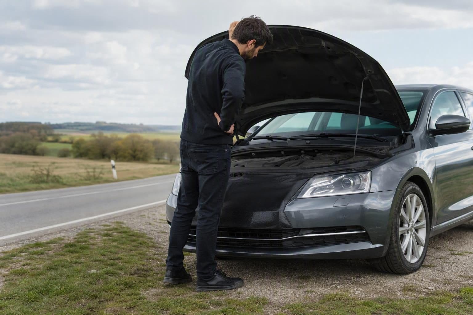 Illustration for the article: Engine oil loss — when to act?