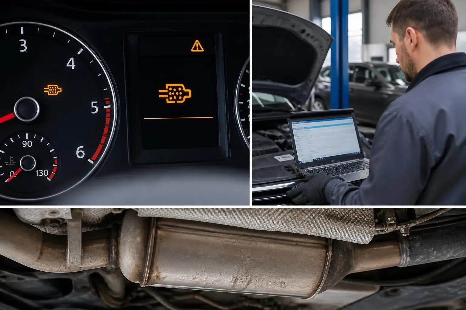 Kontrolka DPF i spadek mocy — co sprawdzić?