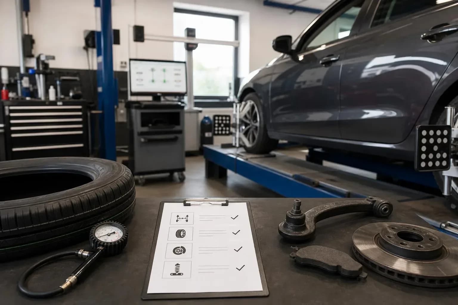 Car pulls to one side: when to check the wheel alignment?