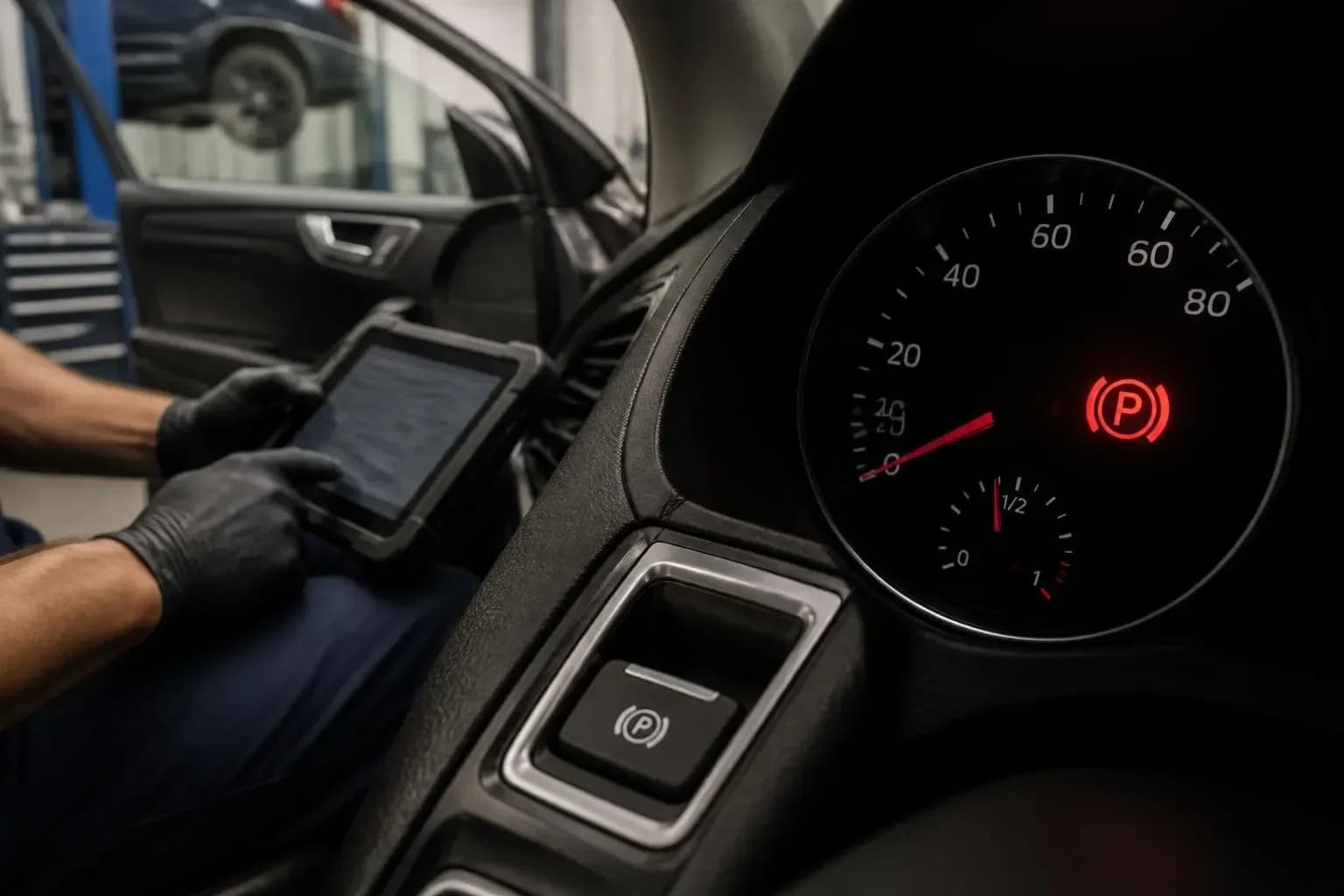 Handbrake not holding or EPB warning light