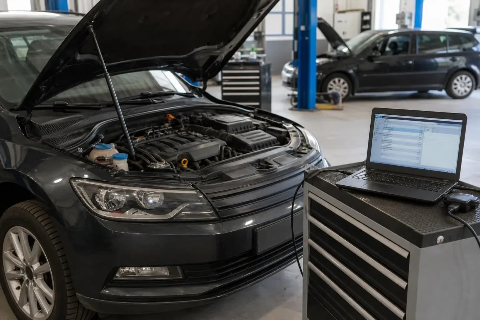 Glow plug light flashing, TDI loses power
