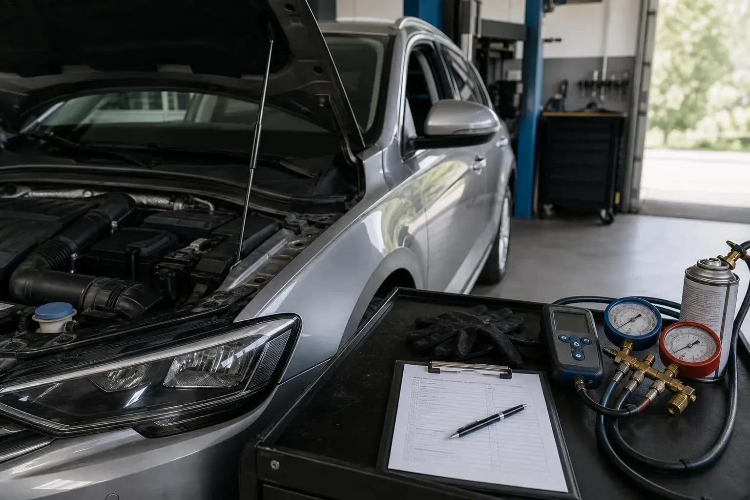 AC service and diagnostics — before it gets worse